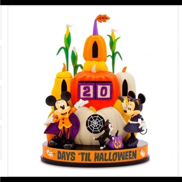 Disney Holiday Mickey And Minnie Mouse Halloween Countdown Calendar
